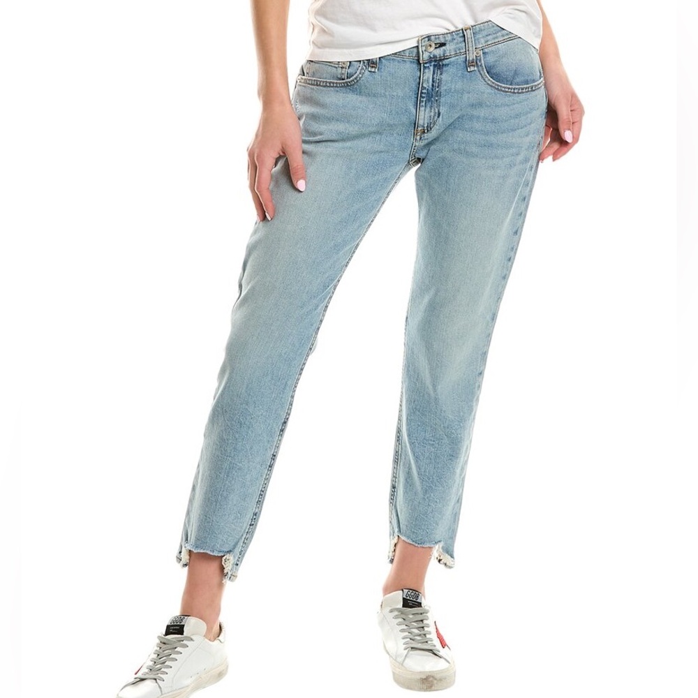 Rag & Bone Dre Thunderbird Low Rise Boyfriend Jeans 24